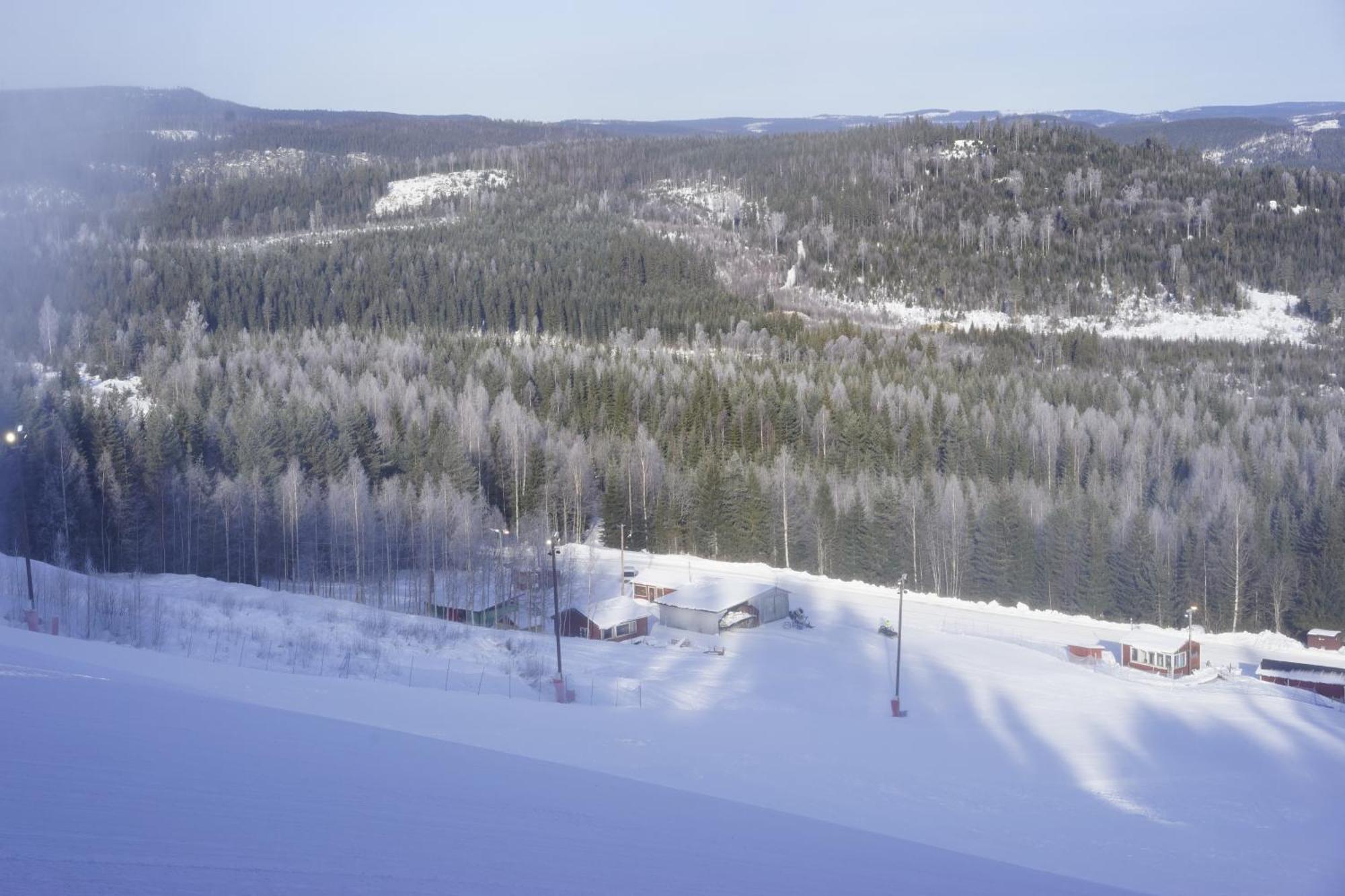 Ljungaverk Takvaning Med Ekgolv Och Badkar Naera Aelven Exterior foto